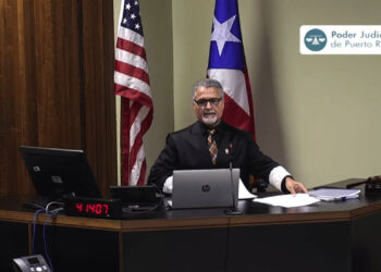 Juez Anthony Cuevas Ramos. (Captura de vídeo)