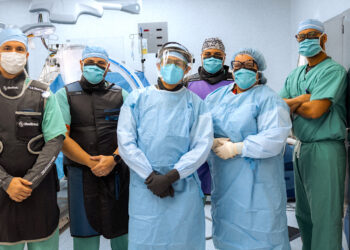 “Hoy damos un paso importante en el campo de la Medicina, con un innovador producto con el que le brindaremos una mejor calidad de vida a nuestros pacientes”, resaltó el doctor Edgar Domenech, director médico del Sistema de Salud Episcopal San Lucas. (suministrada)