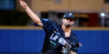 Wilbert Rodríguez fue el lanzador ganador por Cabo Rojo. (Foto suministrada / Derek Toro)