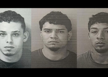 James Yaniel Santiago Rivera, Pablo Joel Feliciano Montalvo y Luis Josean Alicea Ferrer. (Fotos suministradas)