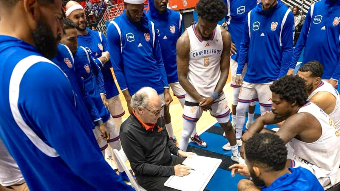 Brad Greenberg dirige a los Cangrejeros de Santurce. (Foto: Cangrejeros de Santurce / Facebook)