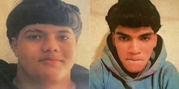 Jonathan Yeriel Colón Rivera y Ángel Sánchez Dallas, de 17 años. (Fotos suministradas)