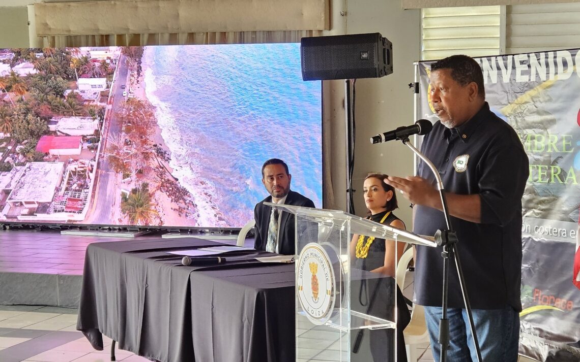 Nino Correa, comisionado de Manejo de Emergencias y Administración de Desastres, participó en la cumbre. (Foto: NMEAD)