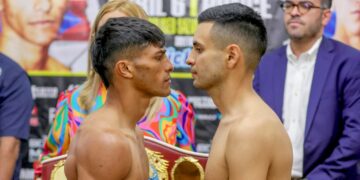 Juan Carlos “El Indio” Camacho Jr. y Josué “Zurdo” Morales. (Foto suministrada)