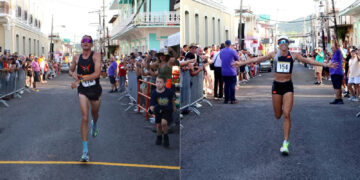 Álvaro Abreu y Beverly Ramos son los campeones del Maratón de la Virgen del Pozo 2024. (Fotos suministradas)