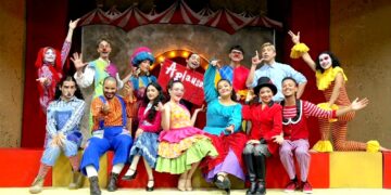 Elenco de “El gran circo eucraniano”. (Foto suministrada)
