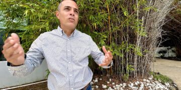 Raúl Rivera Rodríguez busca ser nuevamente el candidato a alcalde del PNP en Guayanilla, para ir tras su segundo cuatrienio. (Foto: Omar Alfonso)