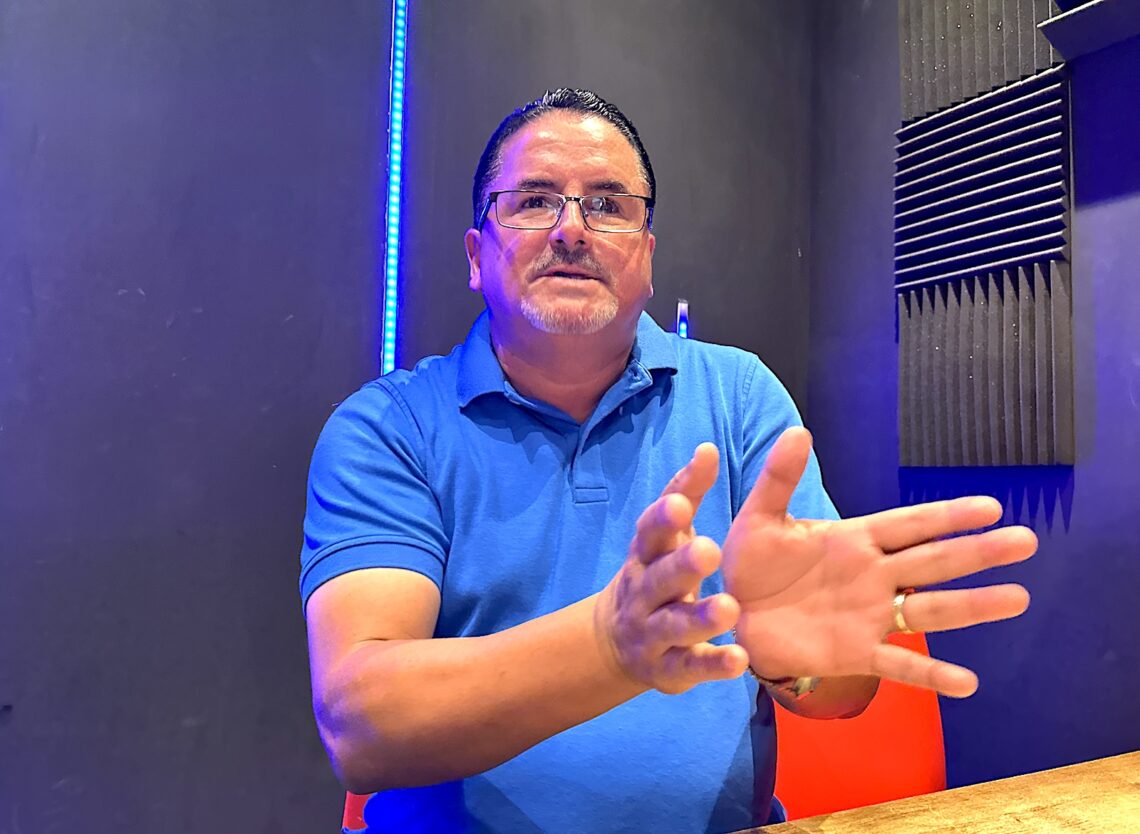 Jorge Colón Nazario, de 55 años, aspira a convertirse en el candidato a alcalde de Ponce bajo el Partido Nuevo Progresista (PNP), por lo que se enfrentará en primarias a los abogados Pablo Colón Santiago y Marcos Marcucci Sobrado el domingo, 2 de junio. (Foto: Michelle Estrada Torres)