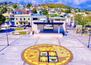 Plaza Fernando Pacheco y Matos de Yauco. (Foto: Oficina de Turismo de Yauco)