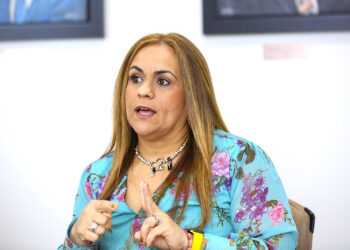 9 de enero de 2024. San Juan, Puerto Rico.
Comisión Estatal de Elecciones.  
Entrevista a Jessika D. Padilla Rivera, Presidenta de la CEE,  personal de OSIPE y JAVAA. En la foto, Jessika D. Padilla Rivera, Presidenta de la Comisión Estatal de Elecciones.l

Gabriel López Albarrán/ Freelance