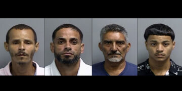 Héctor Manuel Torres Acevedo, Miguel A. Alvarado Ortiz, Carlos Torres Santiago y Alexander O. Miranda Torres. (Fotos suministradas)