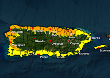 Gráfica: Servicio Nacional de Meteorología