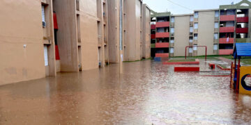 Inundación en Lirios del Sur en Ponce. (Foto suministrada)