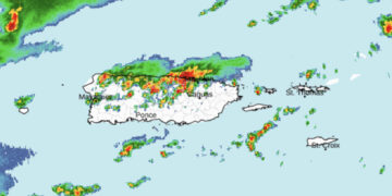 Imagen del radar. (Foto: SNM)