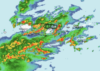 Imagen del radar. (Foto: SNM)