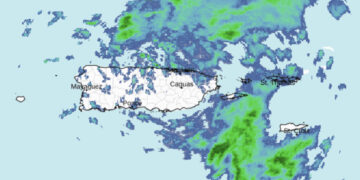 Imagen del radar. (Foto: SNM)