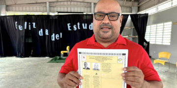 Rafael Burgos Santiago, alcalde de Santa Isabel. (Foto: Michelle Estrada Torres)