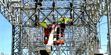Subestación Useras de Santa Isabel. (Captura de vídeo)