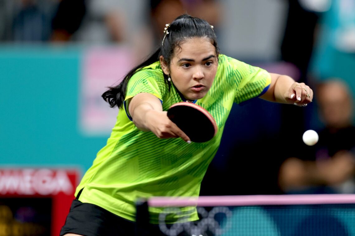 Adriana Díaz perdió el partido de octavos de final en París 2024. (Foto: COPUR)