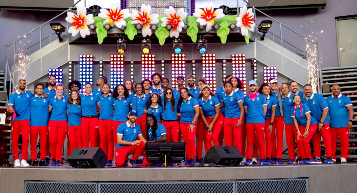 Delegación de Puerto Rico para los Juegos Olímpicos París 2024. (Foto: COPUR)