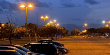 La Guancha está clasificada como un área de Clase Especial de Iluminación 8, que corresponde a las playas donde anidan tortugas marinas. (Foto: Michelle Estrada Torres)