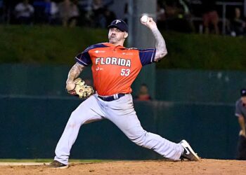 Héctor Santiago, de los Titanes de Florida. (Foto: José Espinal)
