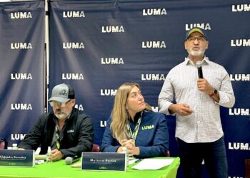 Juan Saca, presidente de LUMA Energy. (Foto: CyberNews)