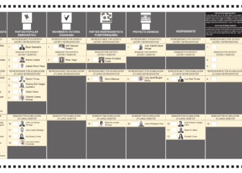 Papeleta propuesta. (Foto suministrada)