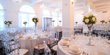El Gran Salón ofrece todo lo necesario para suntuosas celebraciones nupciales del 50 a 150 invitados, al igual que paquetes atractivos para agasajar a cada uno de los presentes con cocteles, banquetes, decorados sofisticados y cualquier pedido especial, con lo último en tendencias. (Foto: Noel Garayúa)
