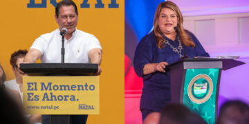 Juan Dalmau Ramírez y Jenniffer González Colón. (Fotos archivo)