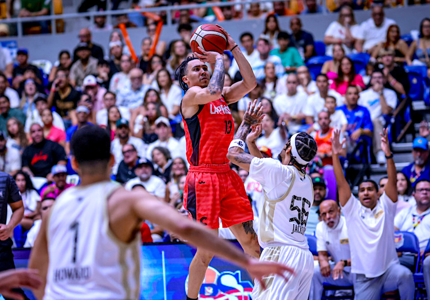 Travis Trice dominó el partido con 37 puntos y dos triples que impulsaron a los Criollos a la victoria. (Foto: BSN)