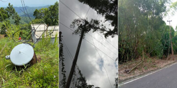 Daños al sistema eléctrico ocasionados por la tormenta Ernesto en La Carmelita en Ponce. (Fotos suministradas)