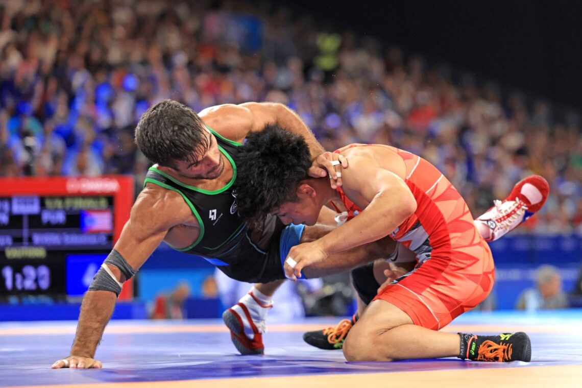 Sebastián Rivera perdió, 8-6, contra el japonés Kotaro Kiyooka en los cuartos de final de París 2024. (Foto: COPUR)
