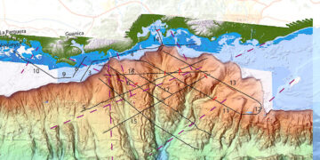 Aunque es vital para la construcción de edificios e infraestructura, el mapa no se actualizaba desde el 2003, ni incluía a la inquieta falla geológica de Montalva, situada al sur del país. (Gráfica: USGS)