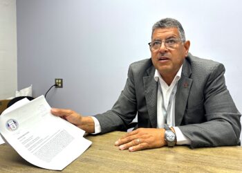 La búsqueda de un operador privado es una de las diferencias de criterio entre el director ejecutivo de la Autoridad del Puerto de Ponce (APP), Héctor Luis Agosto Rivera y la copresidenta de la junta de la Autoridad del Puerto de Ponce. (Foto: Michelle Estrada Torres)
