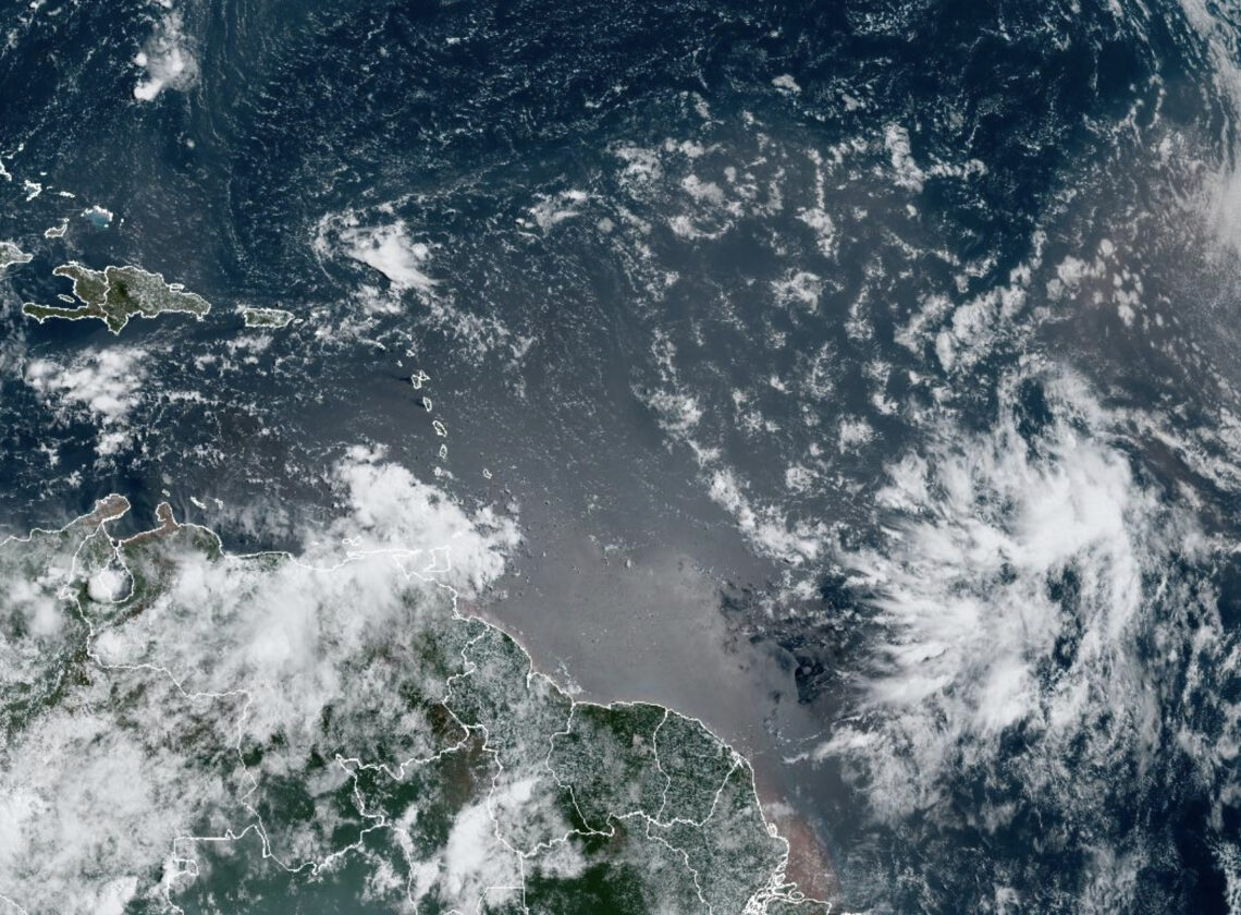 Imagen del satélite. (Foto: NOAA)