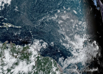 Imagen del satélite. (NOAA)