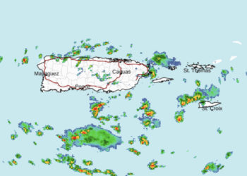 Imagen del radar. (SNM)