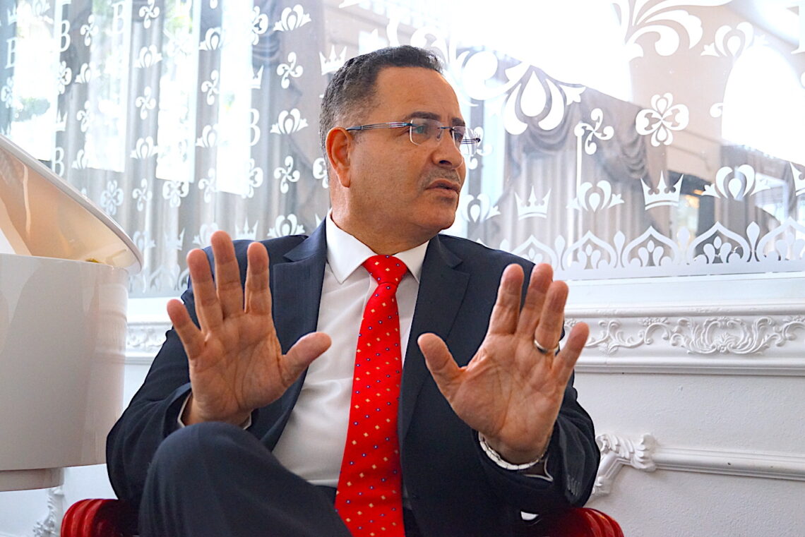 Con un mandato sólido, que tiene por zapata el respaldo de los populares y de personas de otros partidos, Hernández Torres opinó que a su sustituto “no lo he visto todavía en el panorama”. (Foto: Jason Rodríguez Grafal)