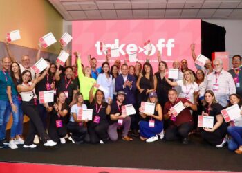 Participantes de la primera edición de Take-Off. (Foto suministrada)