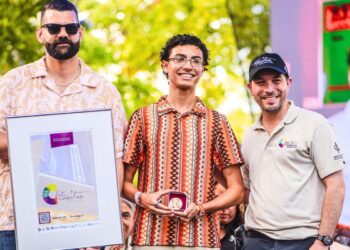 Pablo Andrés Pagán Velázquez, ganador del Certamen de Dramaturgia ICP 2024, en su categoría juvenil. (Foto suministrada)