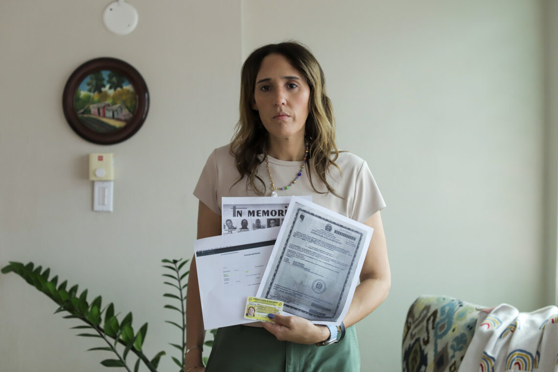 Anadys Félix Fernández, nieta de los Fernández Demorizi, dijo que condena profundamente estas prácticas fraudulentas y considera que atentan contra la integridad de la democracia.
(Foto: Gabriela Michele Ros | Centro de Periodismo Investigativo)