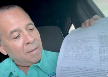 Jorge Navarro Suárez presumió en un vídeo la cantidad de solicitudes de voto adelantado que ha tramitado a favor de candidatos del PNP. (Captura de vídeo)