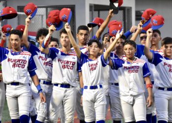 Los boricuas al concluir su participación en el Campeonato Panamericano Sub 12. (Foto suministrada)