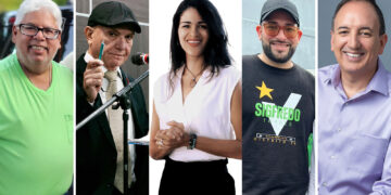 Justiniano Díaz Maldonado, Ramón Rodríguez Ramos, Mariela Luzmina Martínez Vera, Sigfredo Torres Cintrón y Víctor Alvarado Guzmán. (Fotos suministradas)