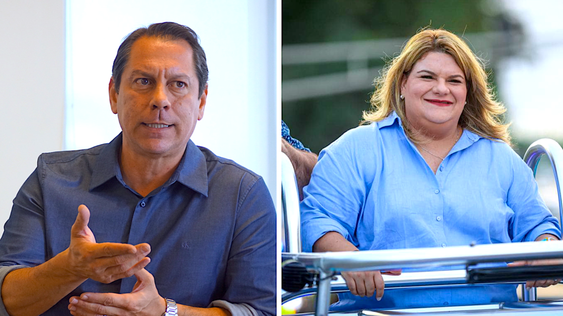 Juan Dalmau Ramírez y Jenniffer González Colón. (Fotos archivo)
