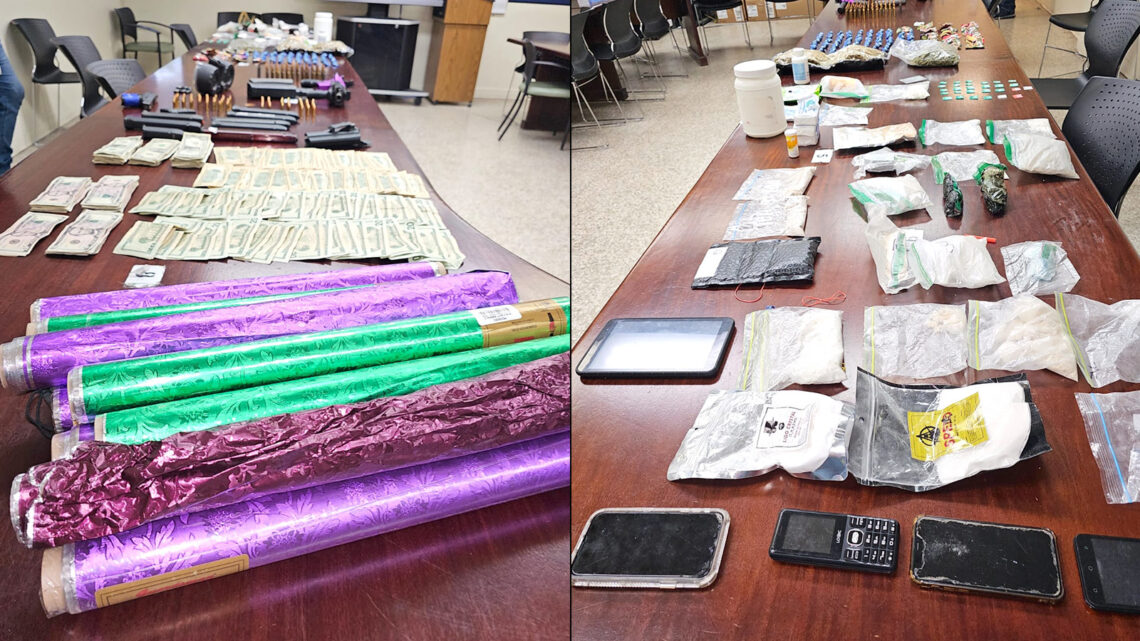 Material ocupado por la Policía. (Fotos suministradas)