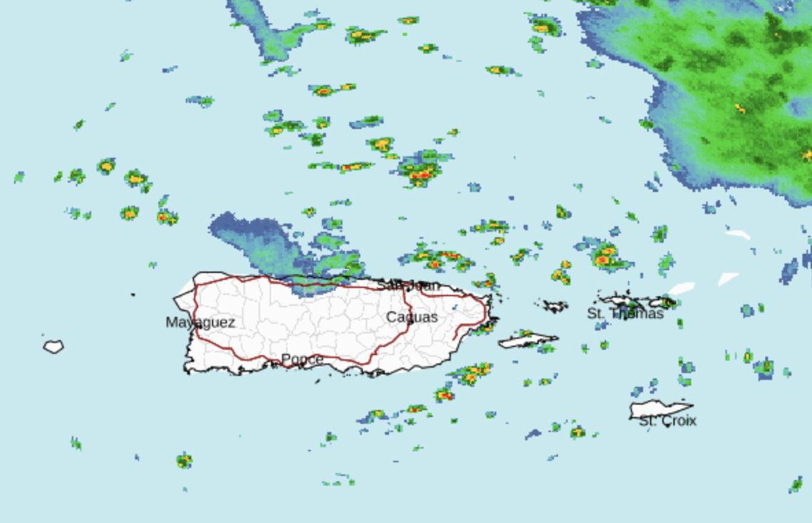 Imagen del radar. (Foto: SNM)