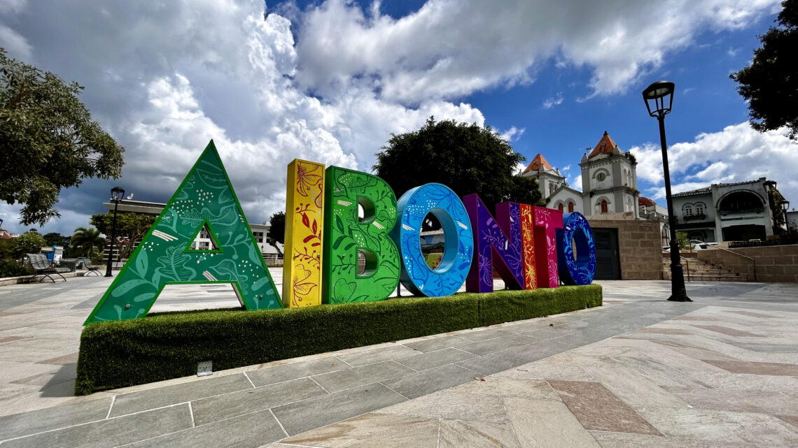 Plaza pública de Aibonito. (Foto: Omar Alfonso)