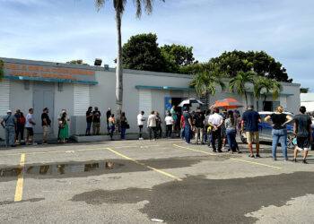 Escuela Juan Serapio Mangual de Juana Díaz. (Foto: Michelle Estrada Torres)